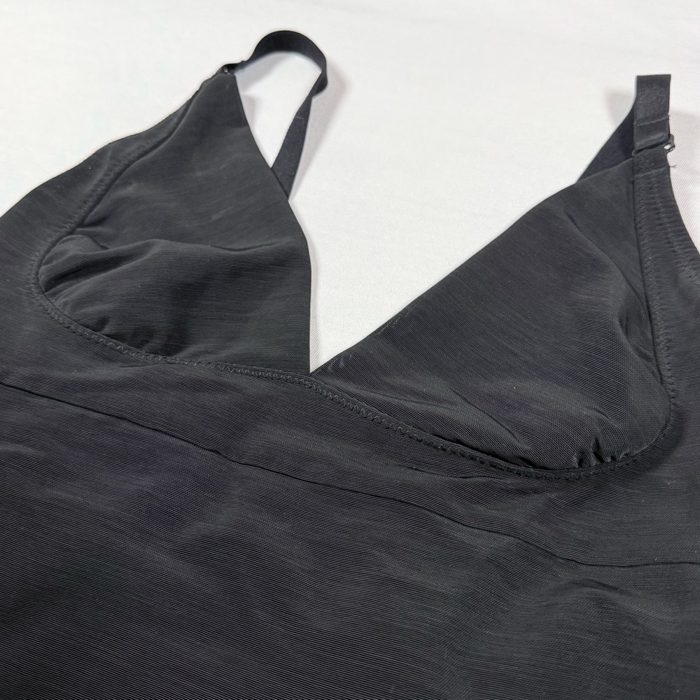 Sleek Black Women's Bodysuit